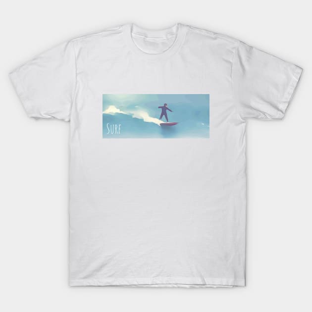 Surfer T-Shirt by AKdesign